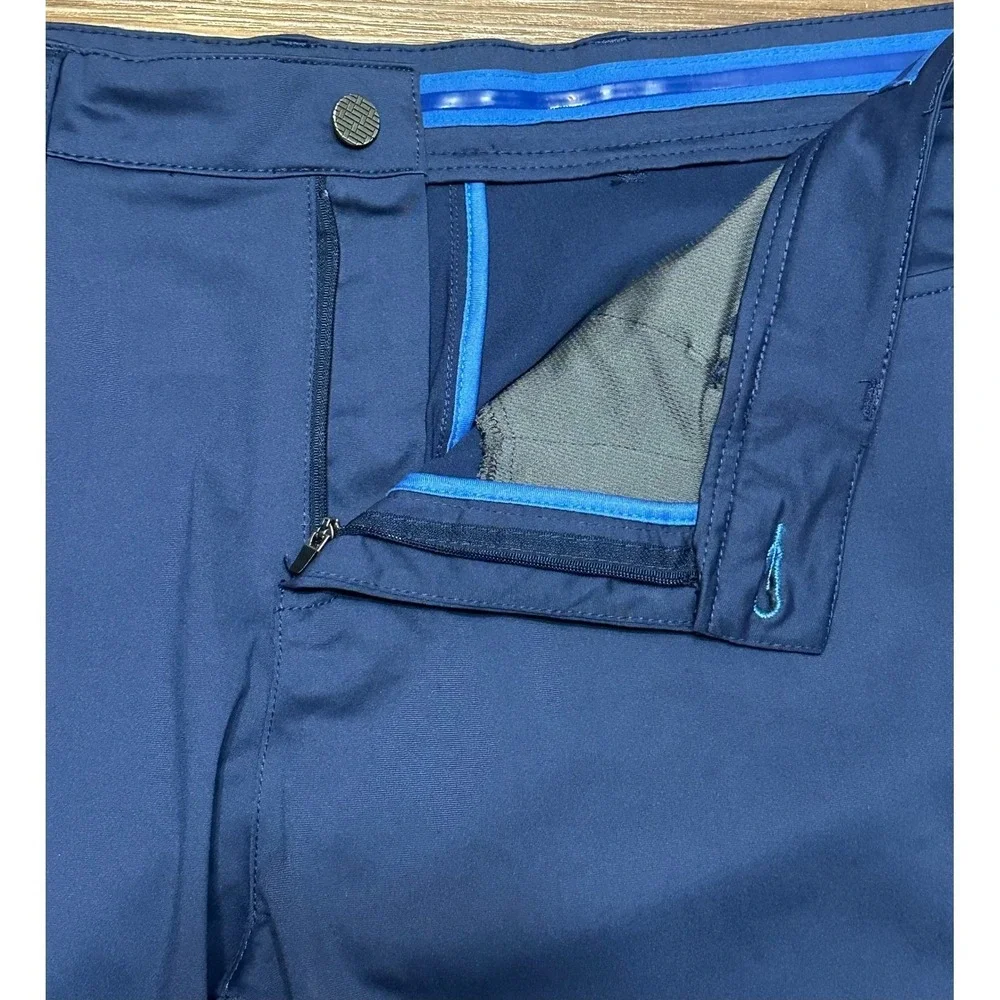 Twillory Performance Blue Tailored Fit Technical Fabric Golf Pant Men Sz 38x30